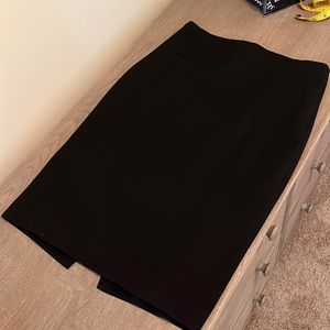 Black pencil skirt